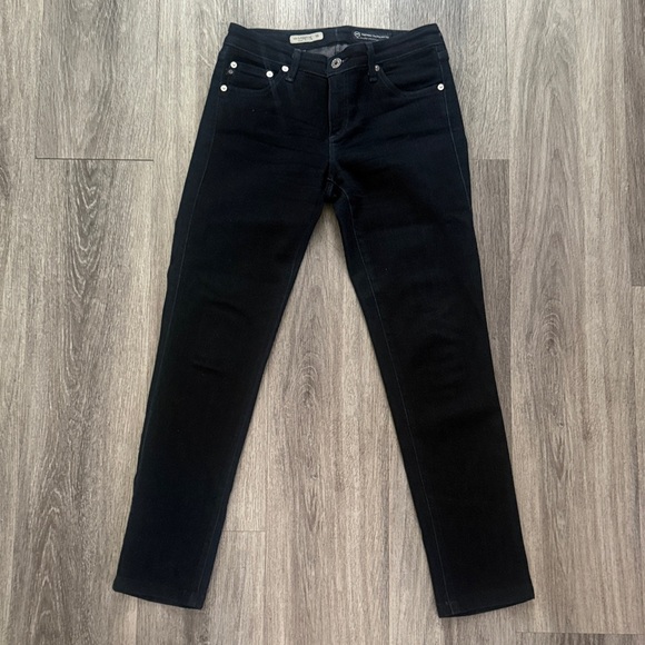 AG Adriano Goldschmied Indigo Skinny Jeans The Legging Super Skinny Fit Size 28R